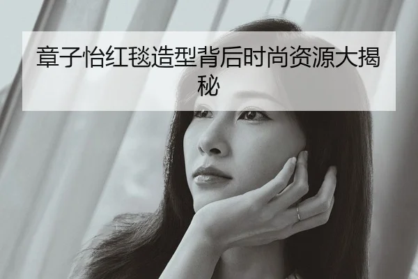 章子怡红毯造型背后时尚资源大揭秘